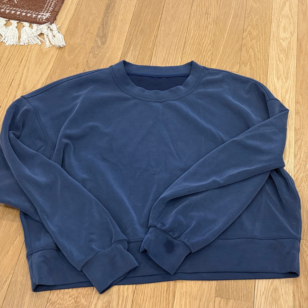 Lululemon scuba Blue Sweatshirt